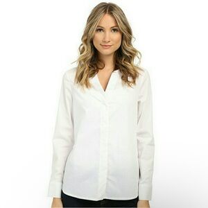 Sam Edelman Devon Hidden Placket Blouse
